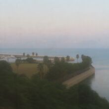 雲仙方面　霞んでいた(泣)