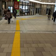 所沢駅に隣接している商業施設