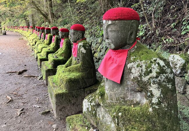 憾満ヶ淵にいらっしゃるお地蔵様