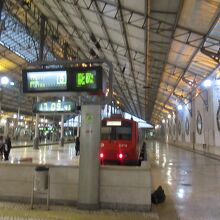 シントラ行きの列車