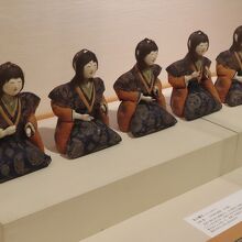 吉徳コレクションに飾られていた古い雛人形