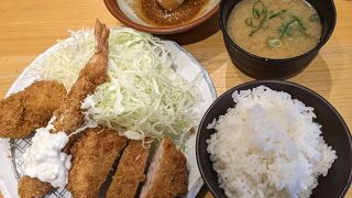 とんかつなのにお手頃価格