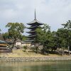 興福寺は広い敷地を誇るが五重塔が一番