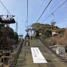 松山城山東雲登山口～長者ヶ平ロープウェイ