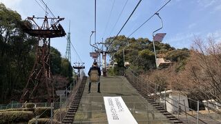 松山城山東雲登山口～長者ヶ平ロープウェイ