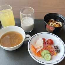 食欲が無くて余り食べられず残念！岡山メニューが充実です