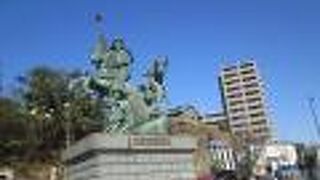 小田原散策(1)で北条早雲像を見ました