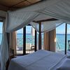 海の色がとても綺麗