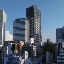 少しランドマークタワーにインターコンチネンタルも見えてます