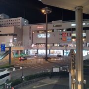 高崎駅の駅ビルショッピングモール