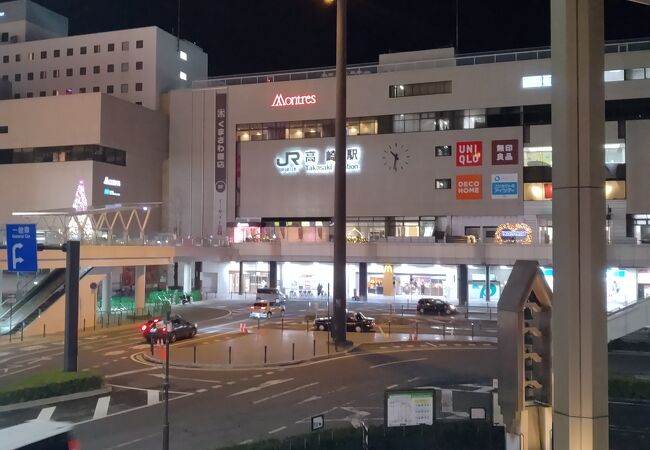 高崎駅の駅ビルショッピングモール