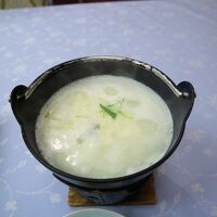 嬉野温泉名物、温泉湯豆腐。絶品です。