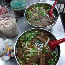 牛肉麺。