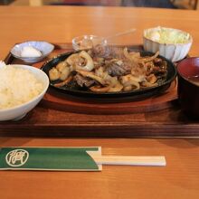 生姜焼き定食