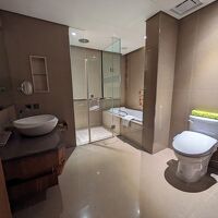 シャワーとバスタブは別々でした