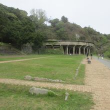 春の北沢浮遊選鉱場