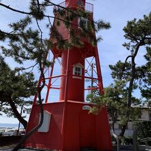 旧和田岬灯台も移築されています。