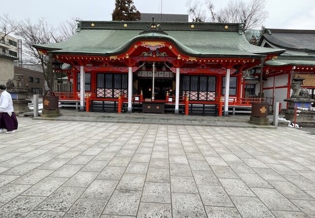 松本の歴代城主により篤く敬われた神社