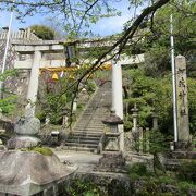 地蔵川の水源（居醒の清水）がある神社