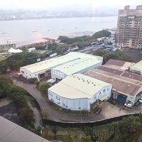 淡水河が見える