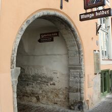 Müürivahe通り側の入口