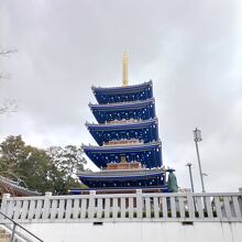 中山寺 五重塔