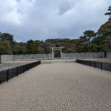 正面の鳥居