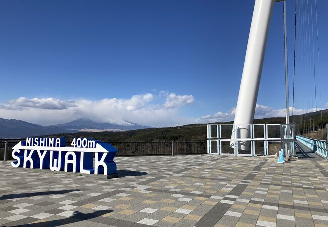絶景と発散。 富士山を望む大吊橋 三島スカイウォーク