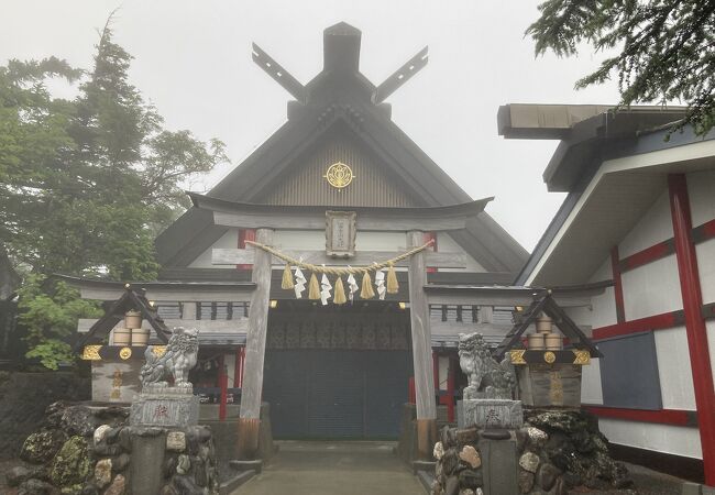 富士山五合目の神社