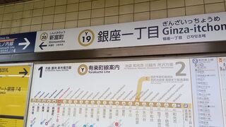 銀座一丁目駅