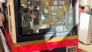 車窓の景色も絶景