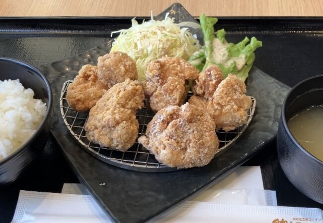 から揚げ定食