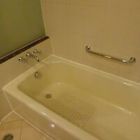 バスタブも大きい