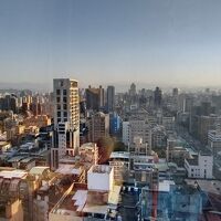 最上階19階の部屋からの眺望です