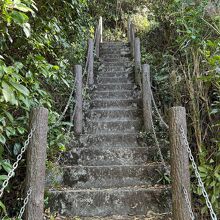 伊江島タッチュー、登山道～ラスト～！