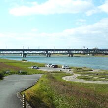 筑後川を望む篠山リバーサイドパーク