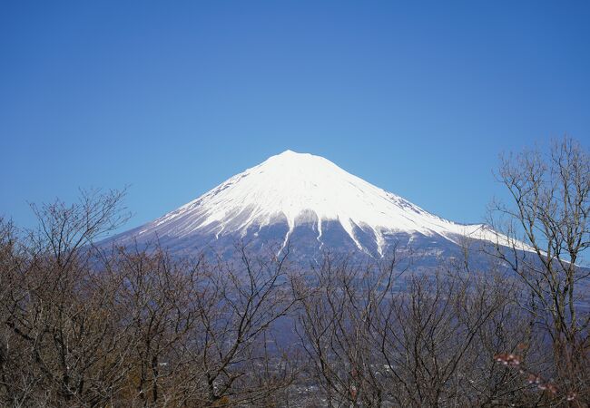富士山が見えることも…