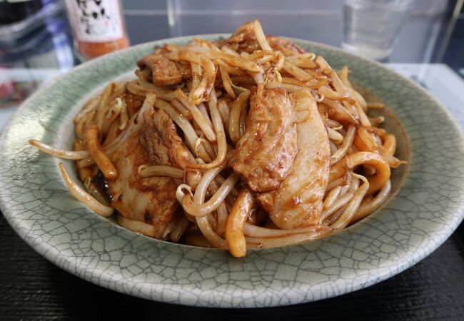 なみえ焼きそばの有名店です