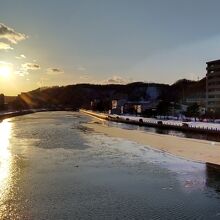 網走川