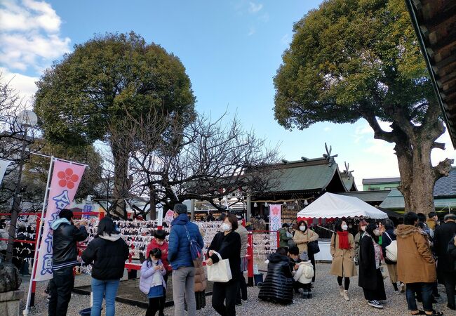 元日の山田天満宮