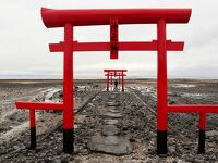 大魚神社の海中鳥居