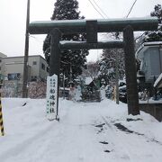 北海道最古の神社とされる