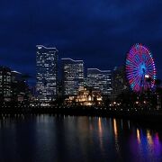 みなとみらいの夜景は万国橋からが綺麗ですね