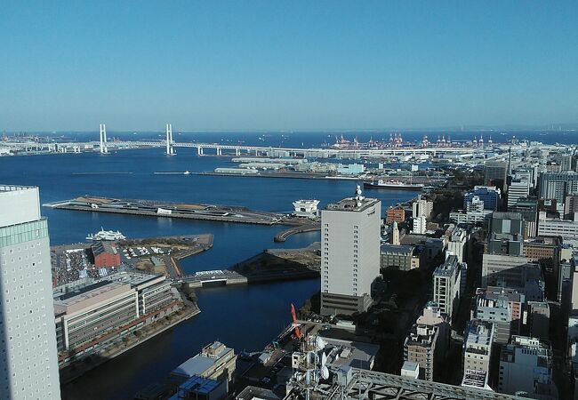 46階から360℃眺望が楽しめる横浜の無料の展望台