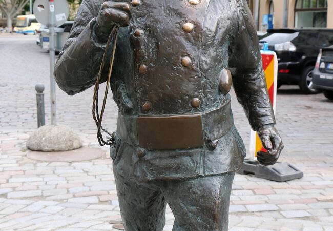 煙突掃除夫の像