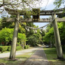 湯谷神社鳥居