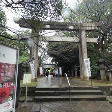 上野東照宮鳥居
