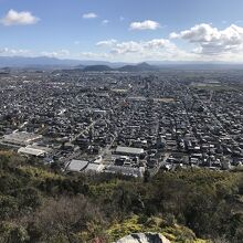 出丸跡からの眺め