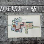 福井駅ちかく。柴田勝家の居城跡