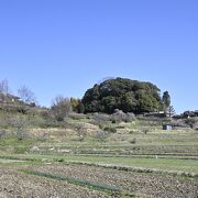 見晴らしの良い天皇陵